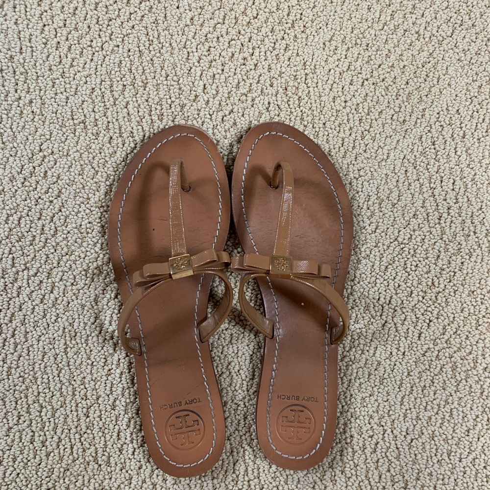 Tory Burch Patent Leather Sandals